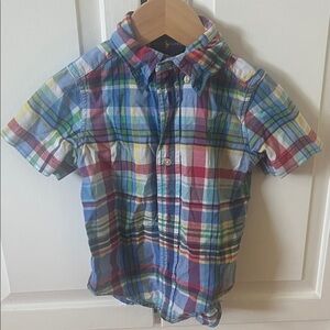 Polo Ralph Lauren Multicolor Plaid 2T Button Down Shirt
